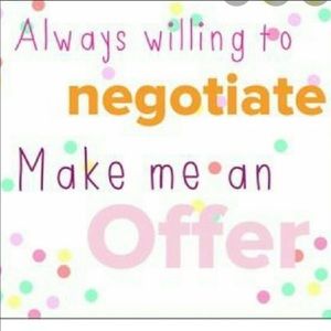 Let’s Negotiate! Make me an Offer!